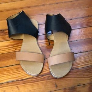 Muk Luks ankle wrap sandal